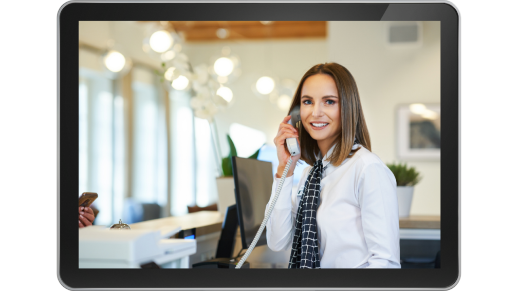 front desk Call Hero