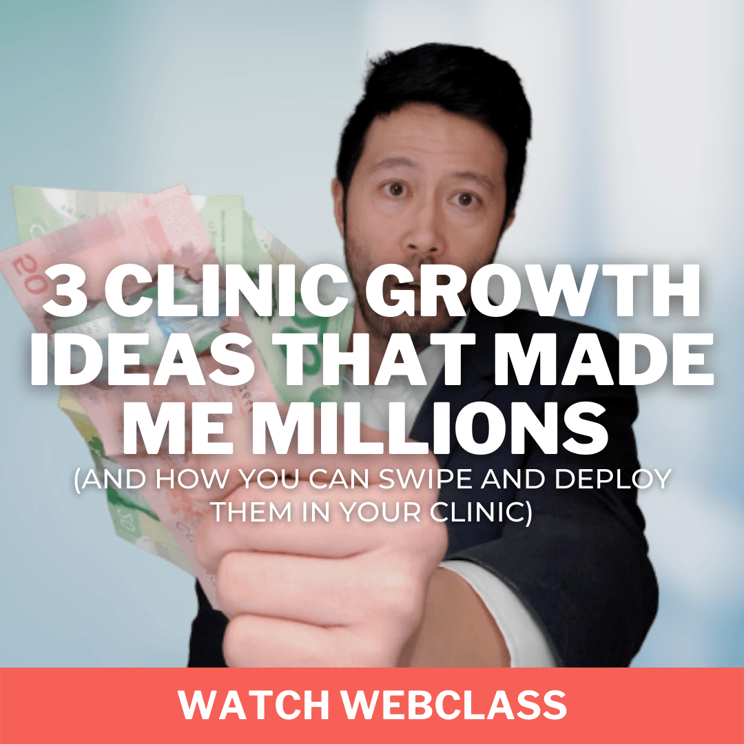 3 clinic growth ideas that made me millions
